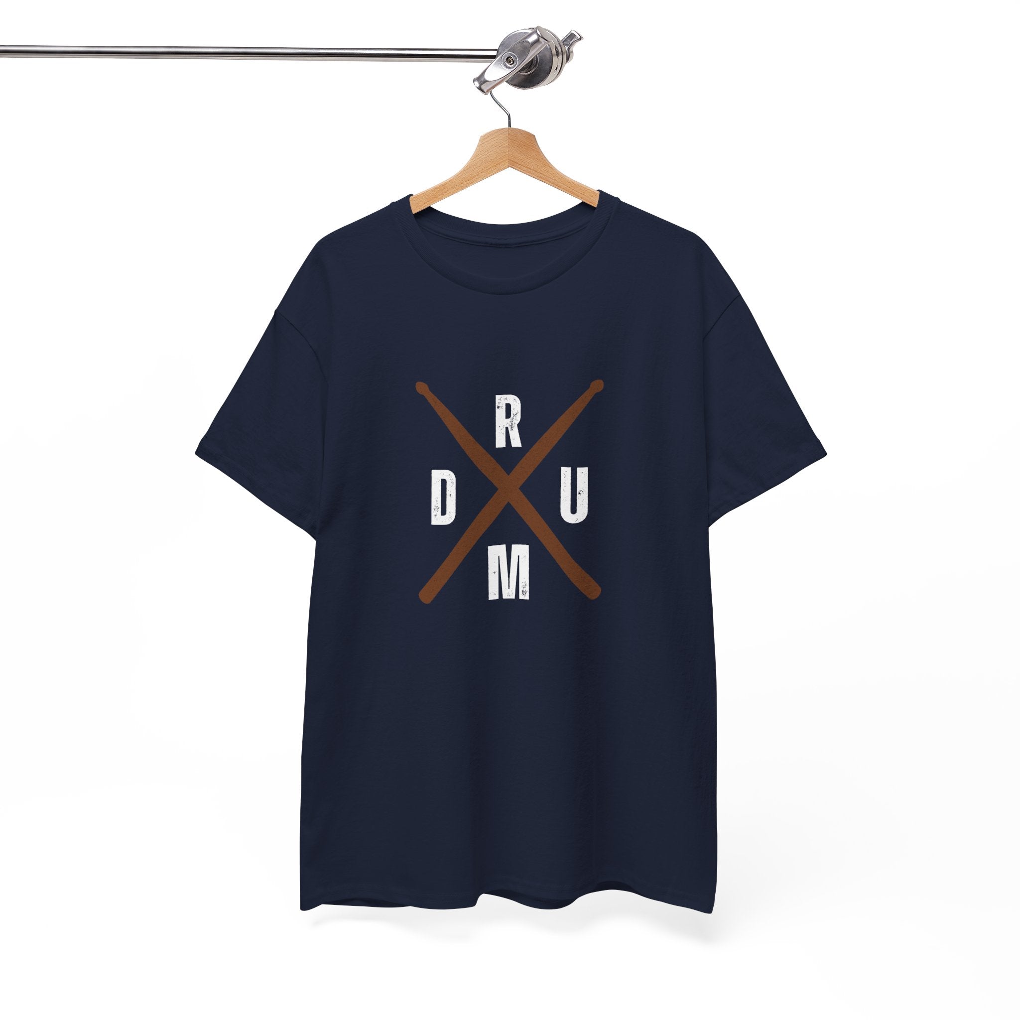 Drumsticks Crossed T-Shirt - Drummer Graphic Tee Drum Musician Shirt