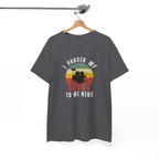 I Paused My Drums to Be Here T-Shirt - Retro Drum Kit Graphic Tee for Drummers