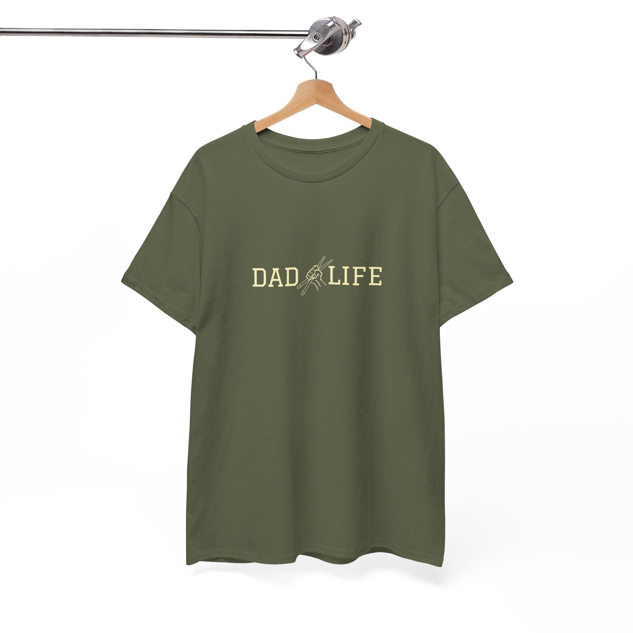 Dad Life Drummer T-Shirt – Drumming Dad Shirt