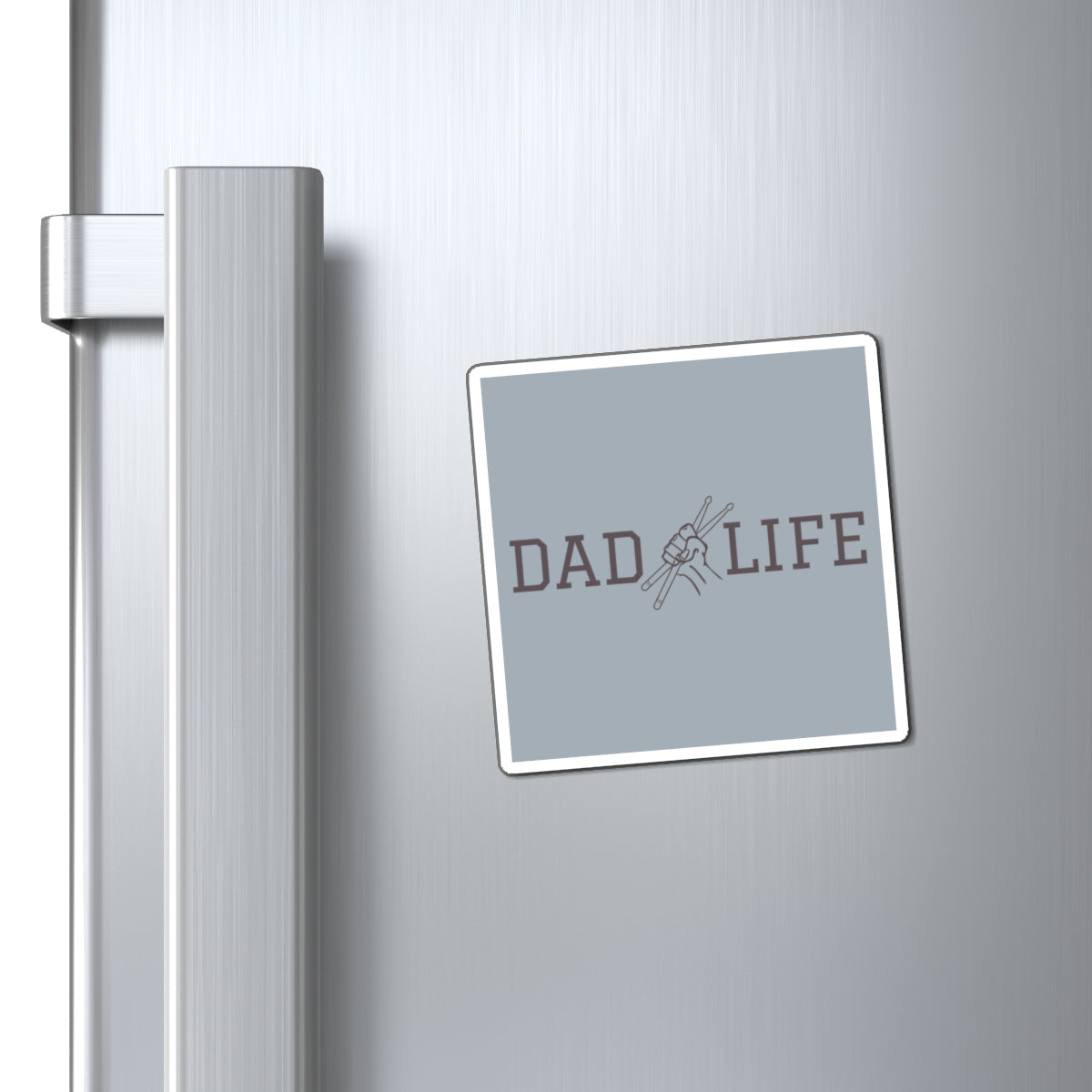 Dad Life Drummer Magnet – Drumming Dad Magnet, Drum Sticks Dad Gift