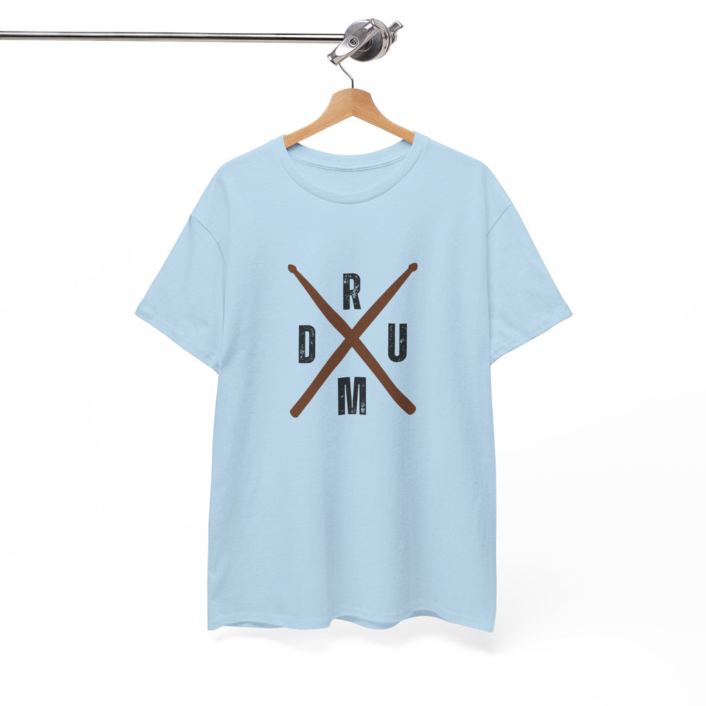 Drumsticks Crossed T-Shirt - Drummer Graphic Tee Drum Musician Shirt