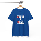 Drum and Bass T-Shirt - Funny Drummer Graphic Tee Rum & Ass Music Shirt