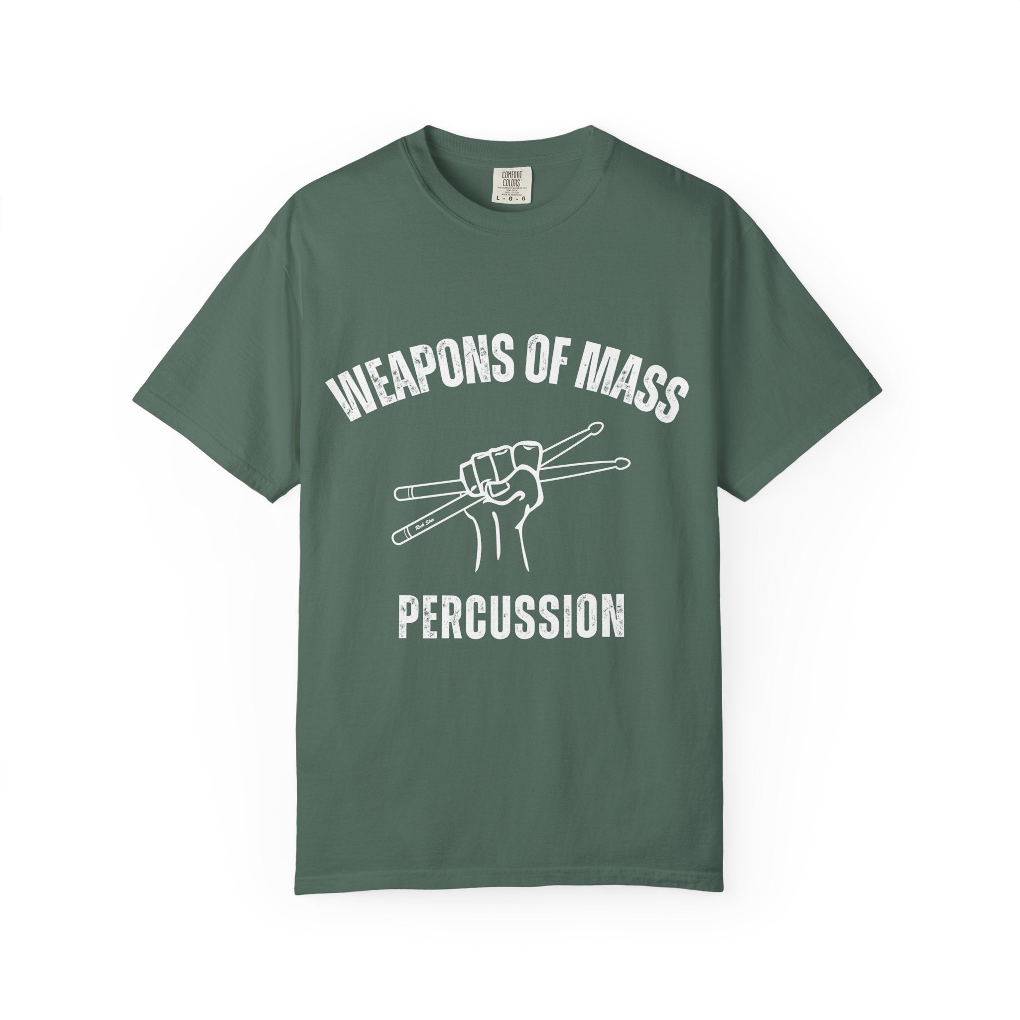 Weapons of Mass Percussion - Graphic Drummer Tee