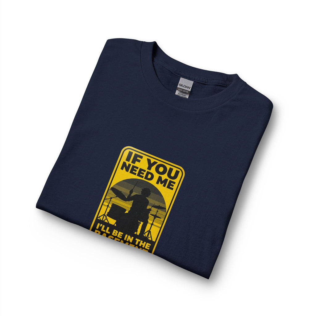 I'll Be In The Basement Drummer Long Sleeve Shirt - Drum Player Long Sleeve Tee, Drumming Gift