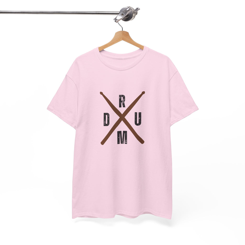 Drumsticks Crossed T-Shirt - Drummer Graphic Tee Drum Musician Shirt