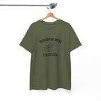 Weapons of Mass Percussion T-Shirt - Drummer Graphic Tee Music Rhythm Shirt
