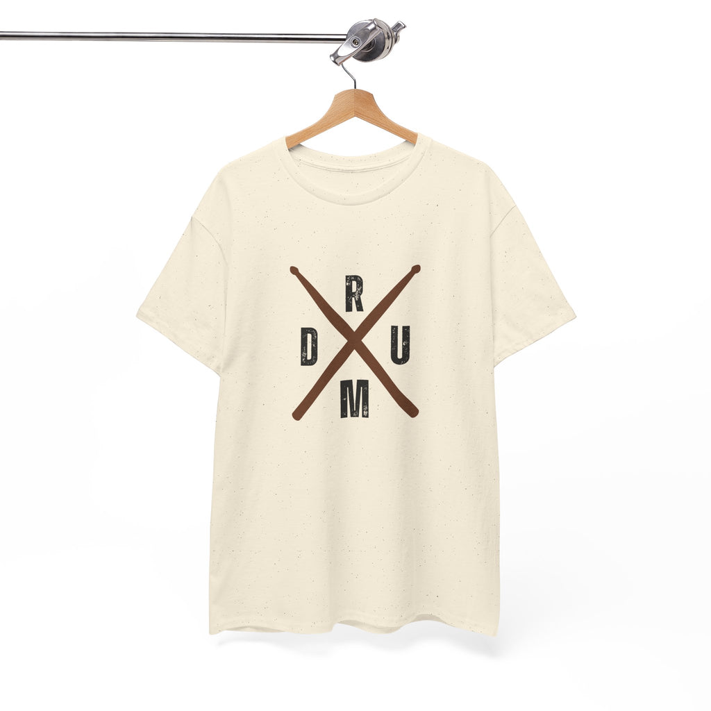 Drumsticks Crossed T-Shirt - Drummer Graphic Tee Drum Musician Shirt