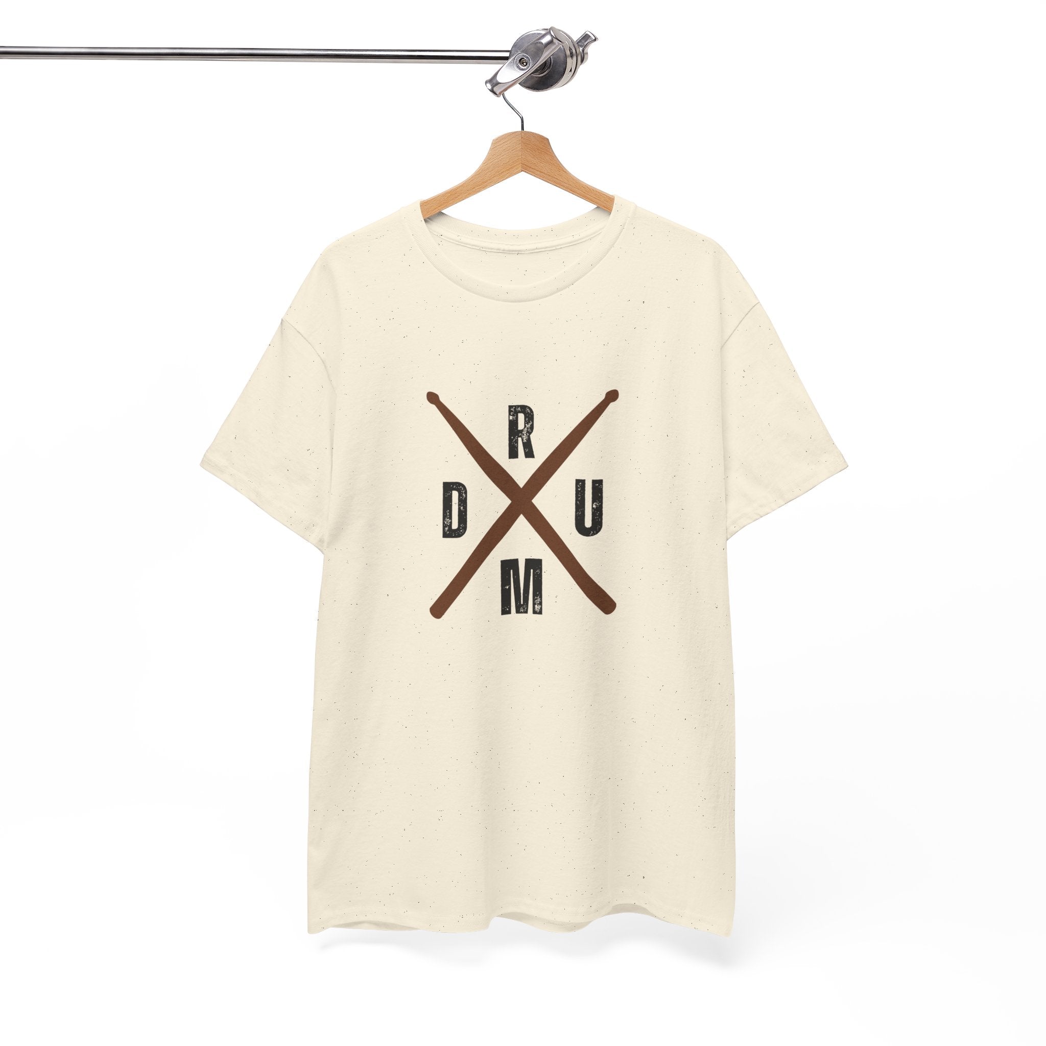 Drumsticks Crossed T-Shirt - Drummer Graphic Tee Drum Musician Shirt