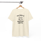 The Tempo Is Whatever I Say It Is T-Shirt - Funny Drummer Graphic Tee Music Shirt