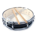 Snare Drum Kit – Poplar Wood Snare with Drumsticks, Drum Key & Strap
