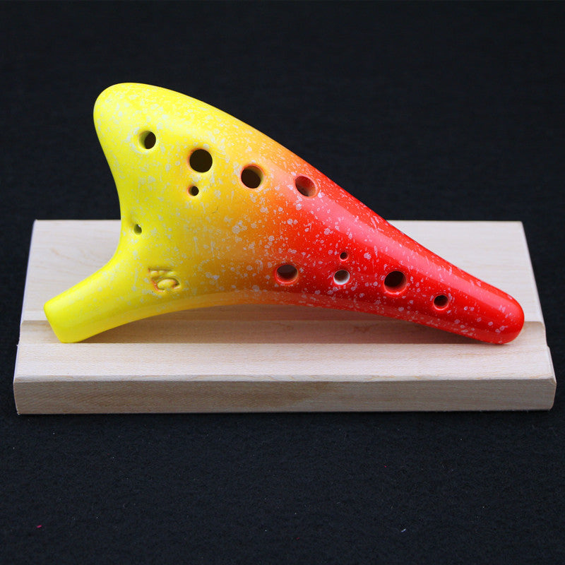 Ceramic Ocarina - 12 Holes Smooth Ethereal Melodies