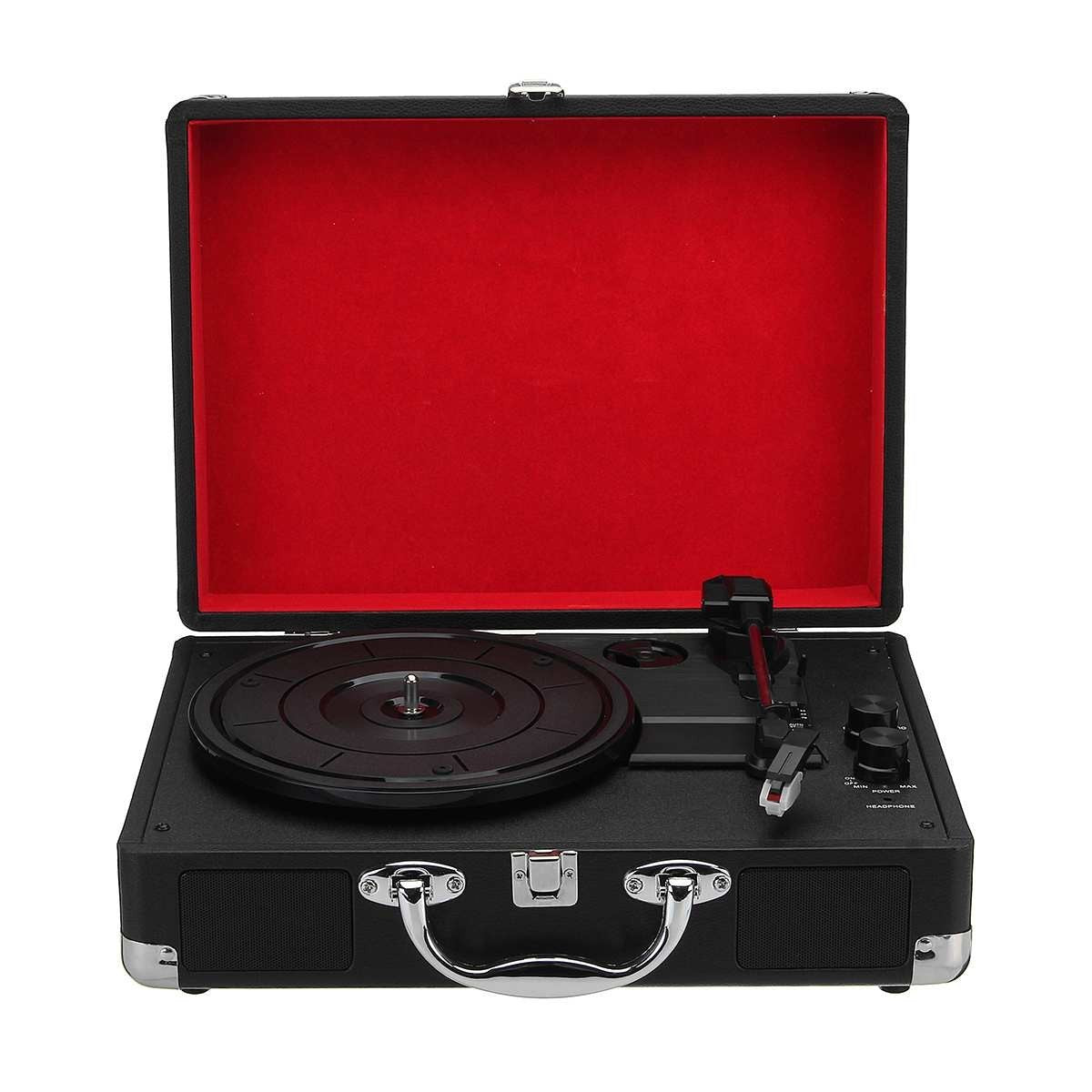 Portable Bluetooth Jukebox – Play Vinyl & Stream Music