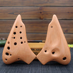Double-Pipe Ocarina – Alto C Handmade Ceramic