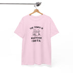 The Tempo Is Whatever I Say It Is T-Shirt - Funny Drummer Graphic Tee Music Shirt