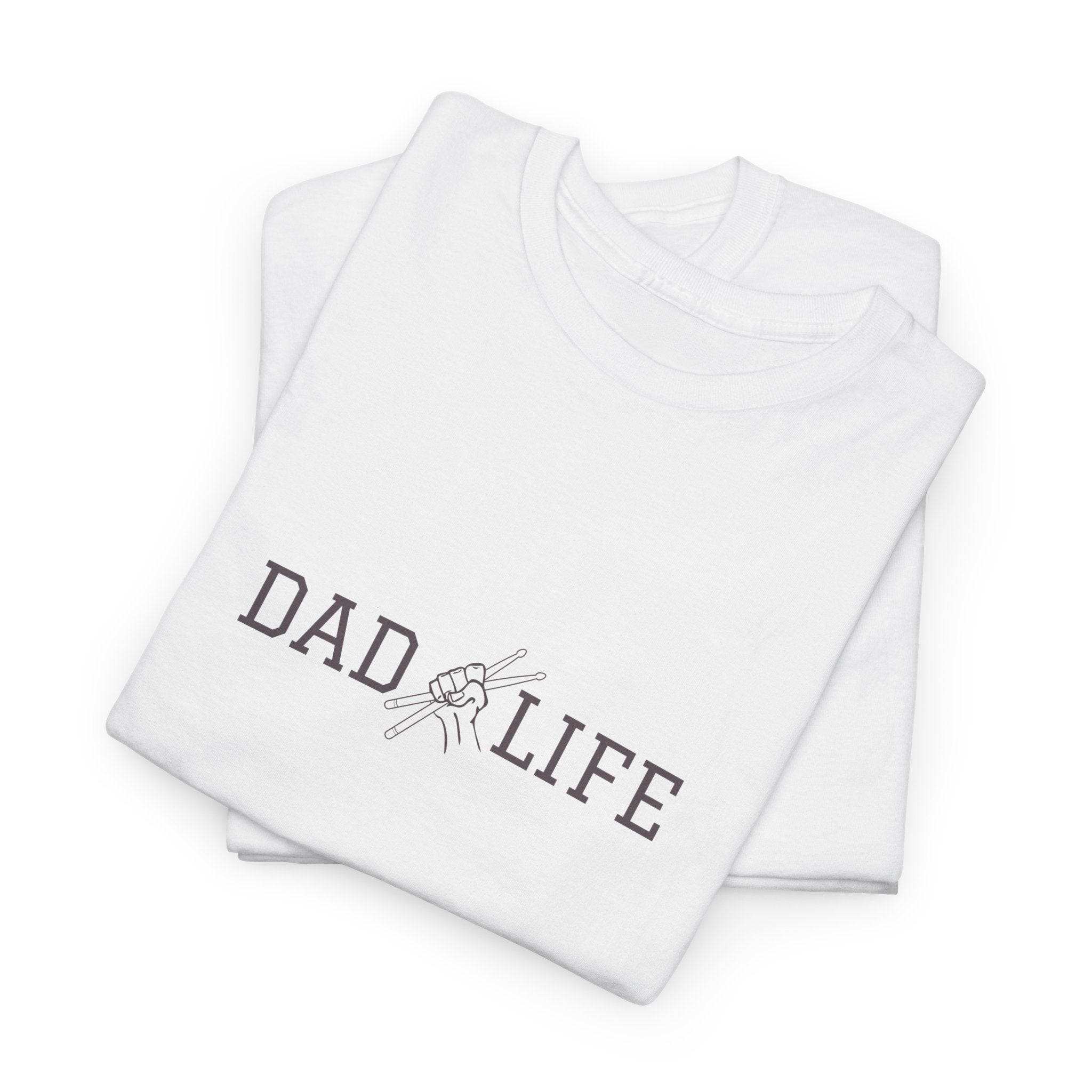 Dad Life Drummer T-Shirt – Drumming Dad Shirt