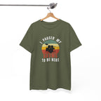 I Paused My Drums to Be Here T-Shirt - Retro Drum Kit Graphic Tee for Drummers