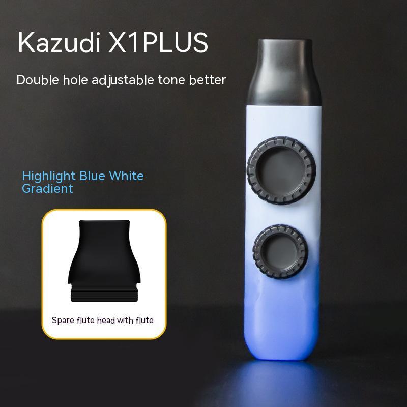 Double Flute Kazoo - Dual Hole Adjustable Sound