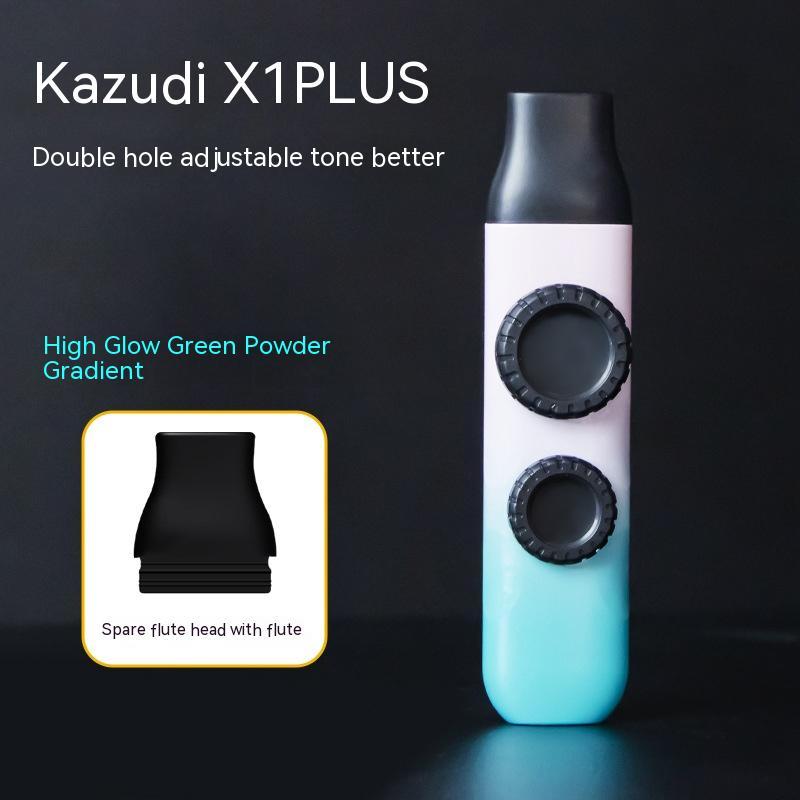 Double Flute Kazoo - Dual Hole Adjustable Sound