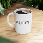 Dad Life Drummer Mug – Drumming Dad Coffee Mug Gift