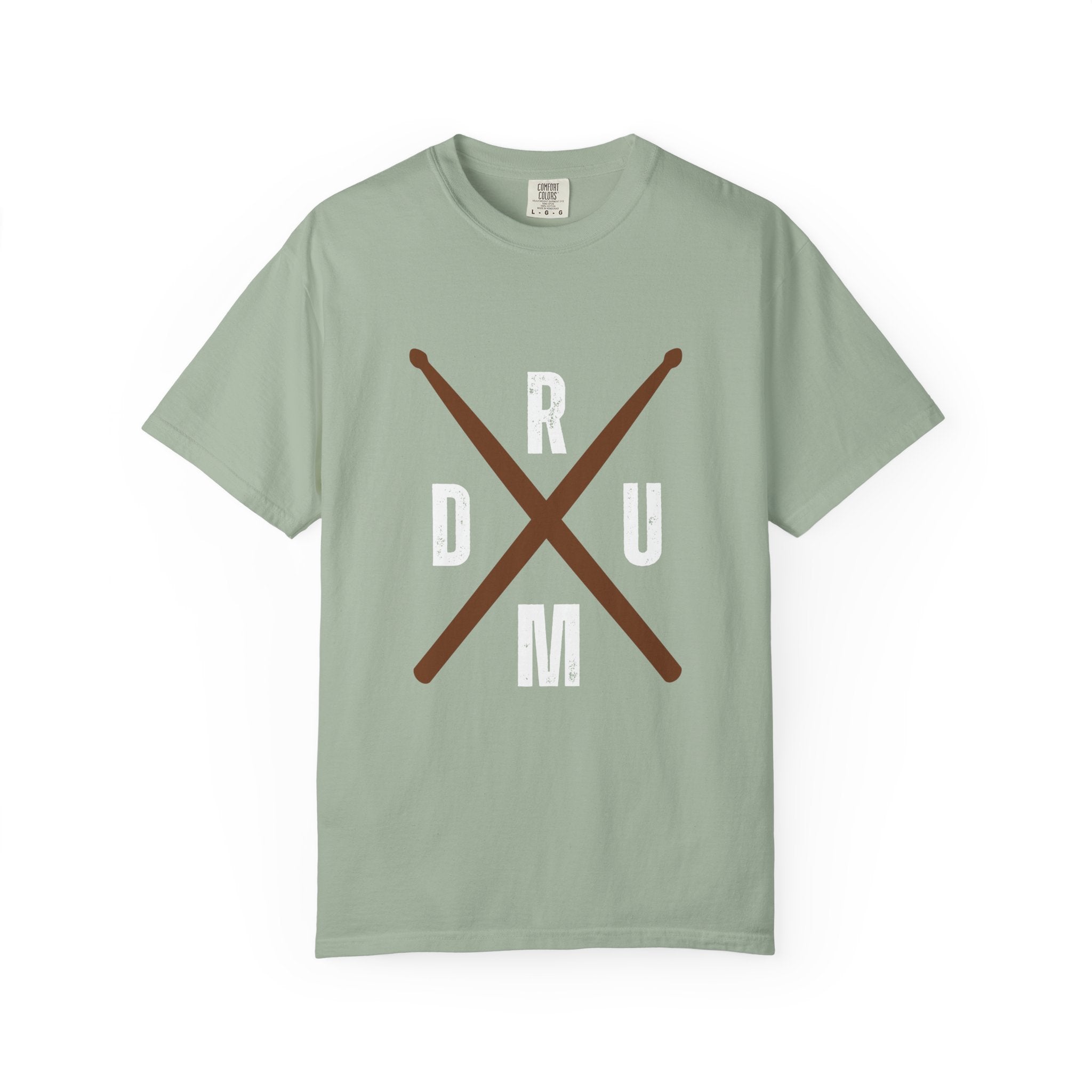Drumstick Cross T-Shirt - Drummer Graphic Tee