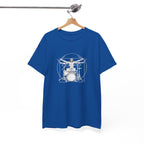 Drummer Vitruvian T-shirt - Drum Kit Graphic Tee Musician Shirt
