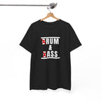 Drum and Bass T-Shirt - Funny Drummer Graphic Tee Rum & Ass Music Shirt