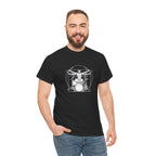 Drummer Vitruvian T-shirt - Drum Kit Graphic Tee Musician Shirt