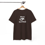 More Cowbell T-Shirt - Funny Drummer Graphic Tee Music Shirt