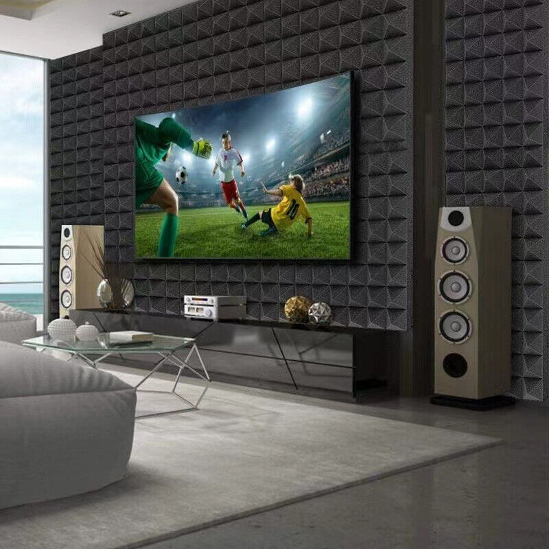High-Density Wedge Foam Tiles – Professional Music Room Soundproofing