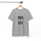 Drum and Bass T-Shirt - Funny Drummer Graphic Tee Rum & Ass Money Music Shirt