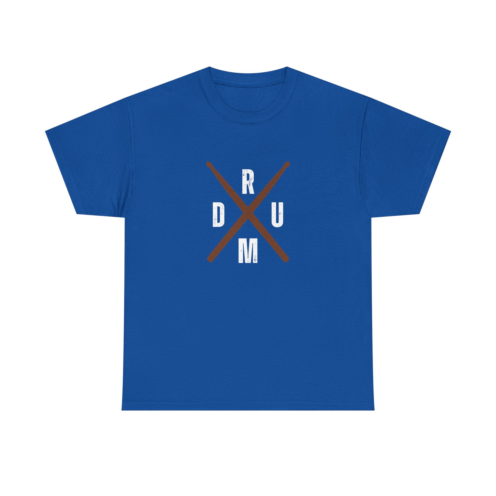 Drumsticks Crossed T-Shirt - Drummer Graphic Tee Drum Musician Shirt