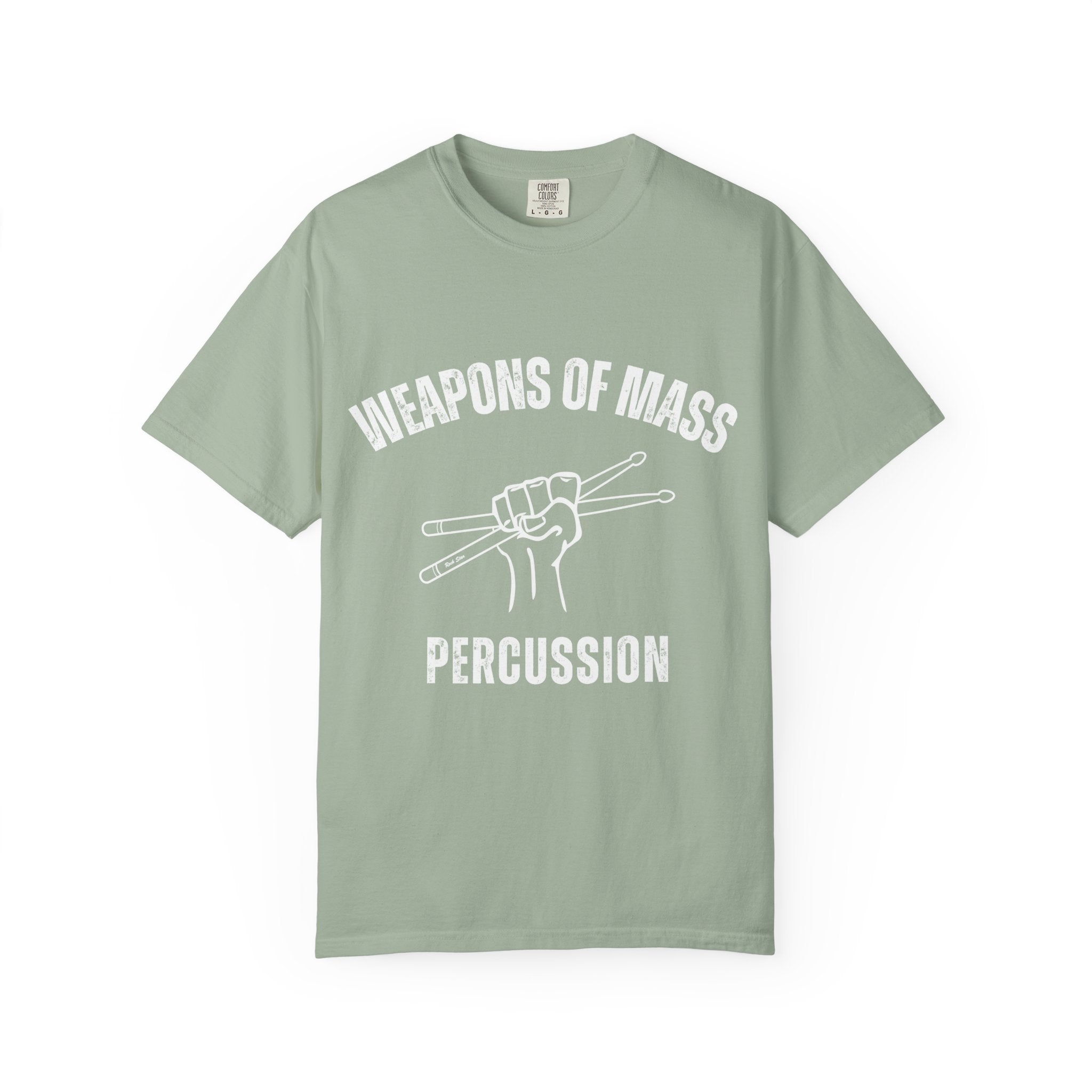 Weapons of Mass Percussion - Graphic Drummer Tee