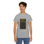 Drummer Nutritional Facts T-Shirt – Drummer Gift Shirt, Percussion Player Tee