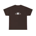 Drummer Heartbeat Lifeline T-Shirt - Drum Kit Graphic Tee Music Shirt
