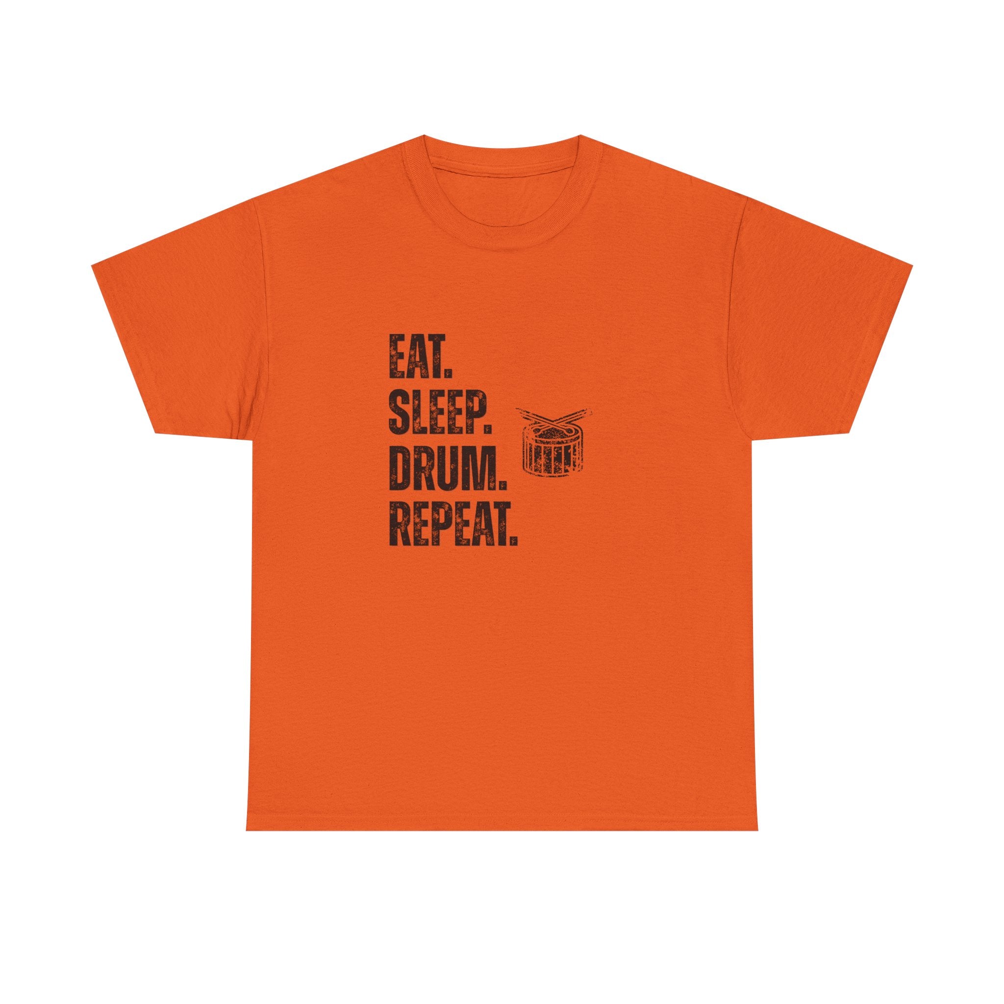 Eat Sleep Drum Repeat T-Shirt - Drummer Graphic Tee