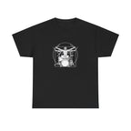Drummer Vitruvian T-shirt - Drum Kit Graphic Tee Musician Shirt