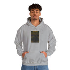 Drummer Nutritional Facts Hoodie – Drummer Gift Sweatshirt