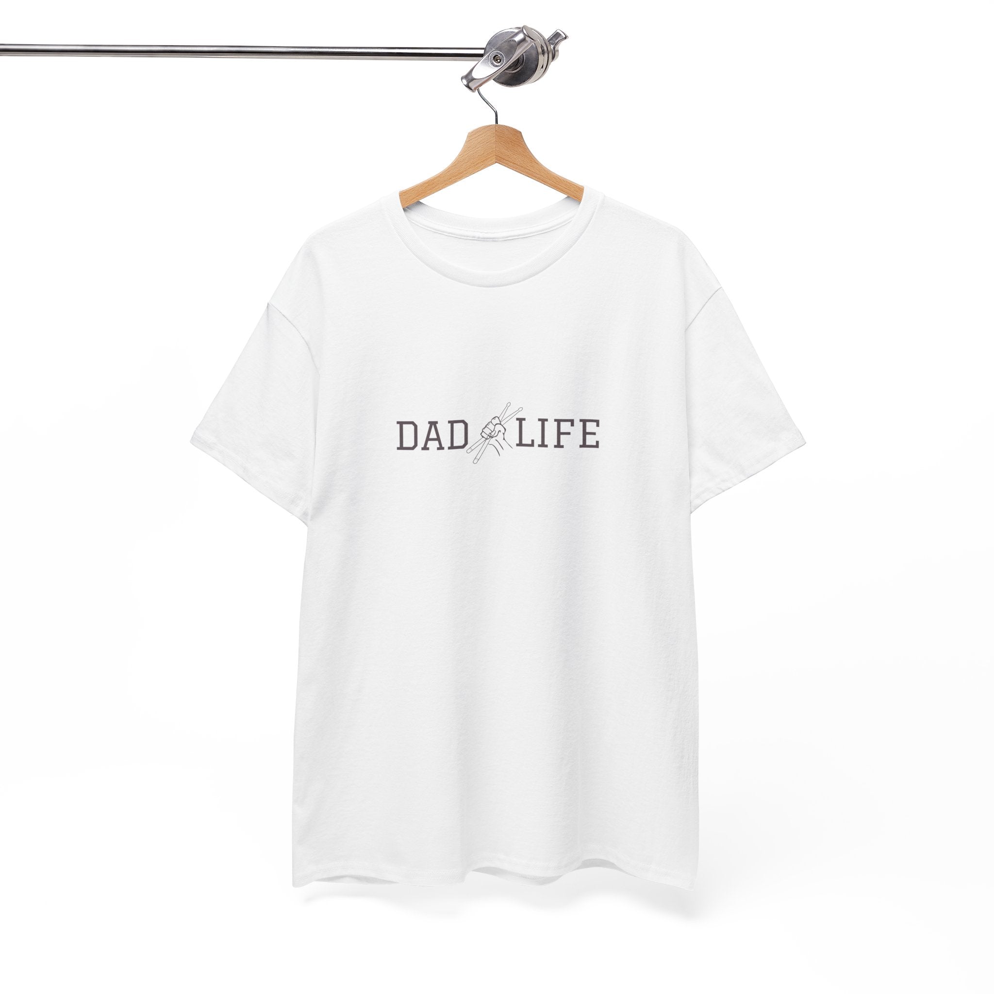 Dad Life Drummer T-Shirt – Drumming Dad Shirt