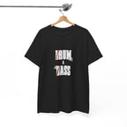 Drum and Bass T-Shirt - Funny Drummer Graphic Tee Rum & Ass Money Music Shirt