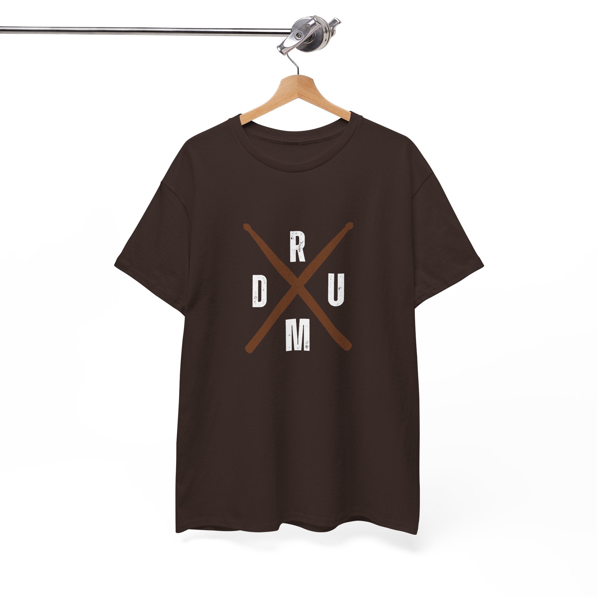 Drumsticks Crossed T-Shirt - Drummer Graphic Tee Drum Musician Shirt