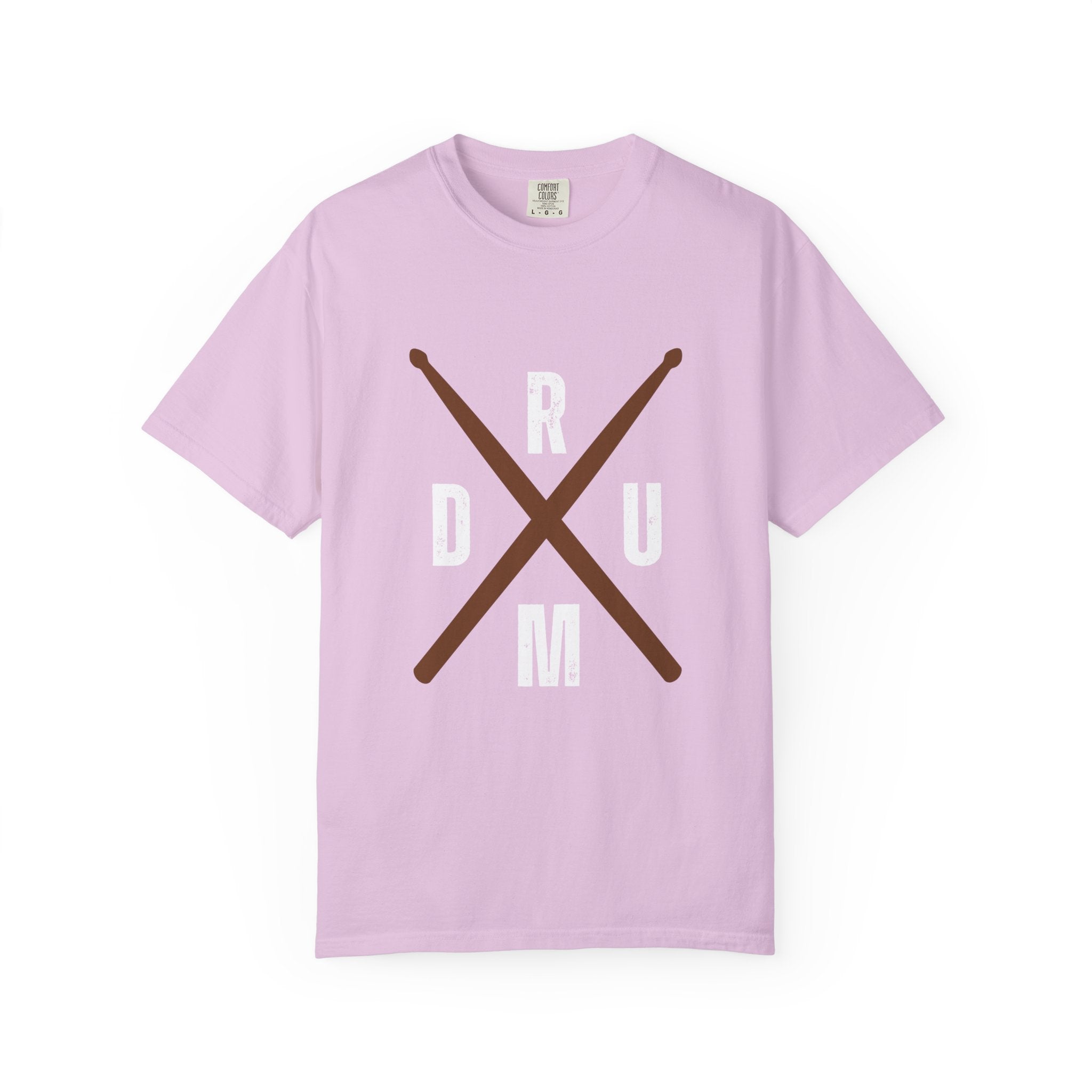 Drumstick Cross T-Shirt - Drummer Graphic Tee