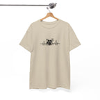 Drummer Heartbeat Lifeline T-Shirt - Drum Kit Graphic Tee Music Shirt