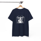 Drummer Vitruvian T-shirt - Drum Kit Graphic Tee Musician Shirt