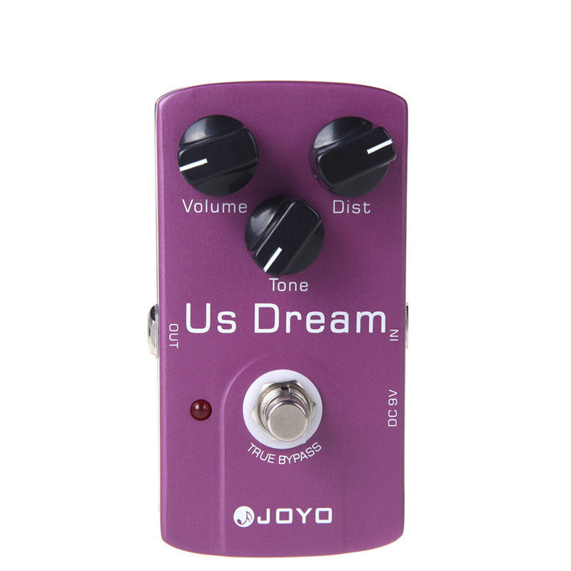 Electric Guitar Distortion Pedal – Adjustable Gain, Tone & Volume