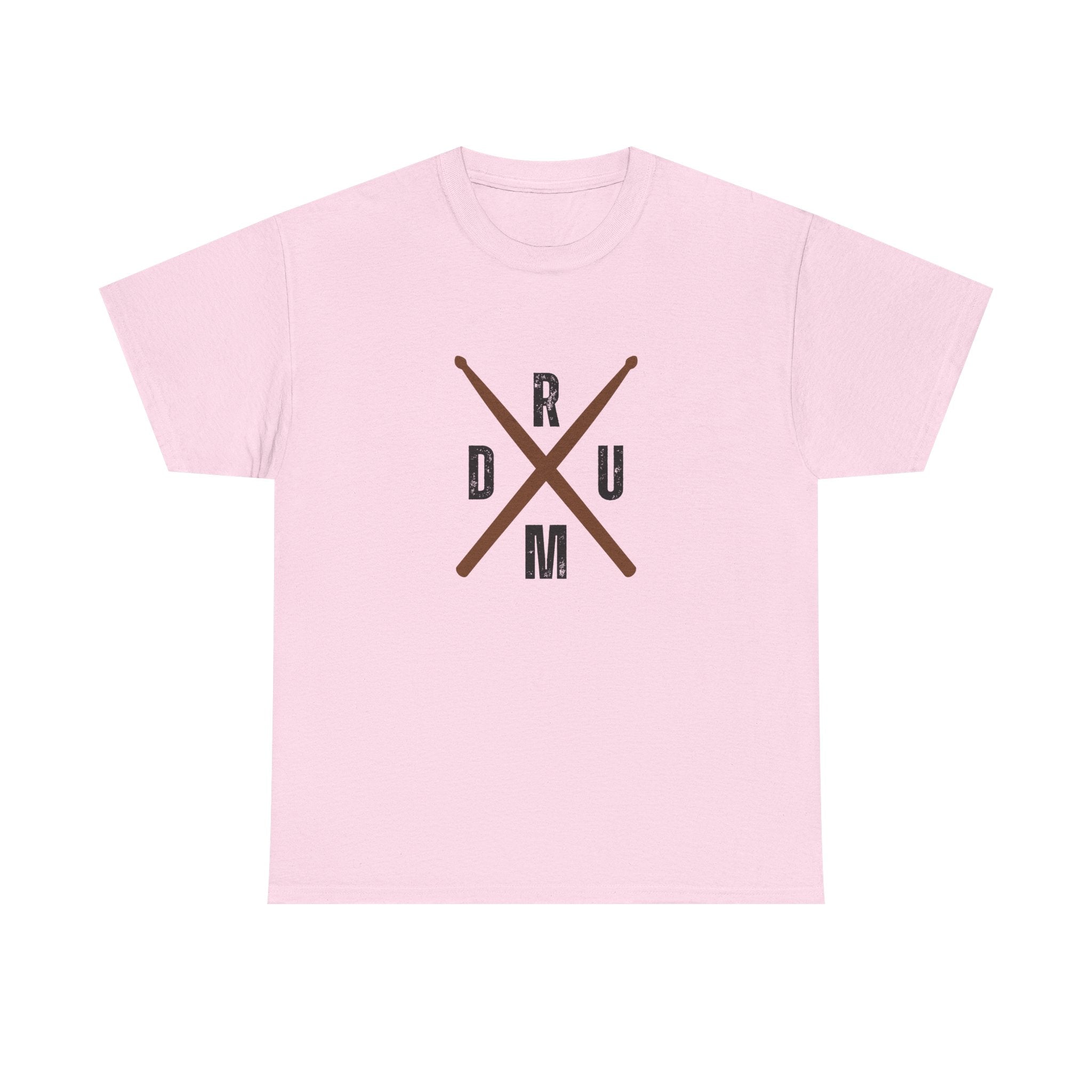 Drumsticks Crossed T-Shirt - Drummer Graphic Tee Drum Musician Shirt