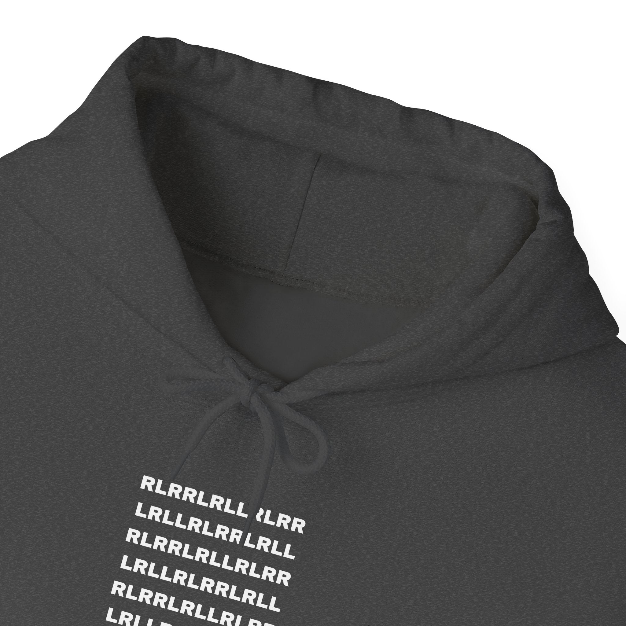 Paradiddle Rudiment Hoodie - Minimal Drummer Sweatshirt Drum Pattern Pullover