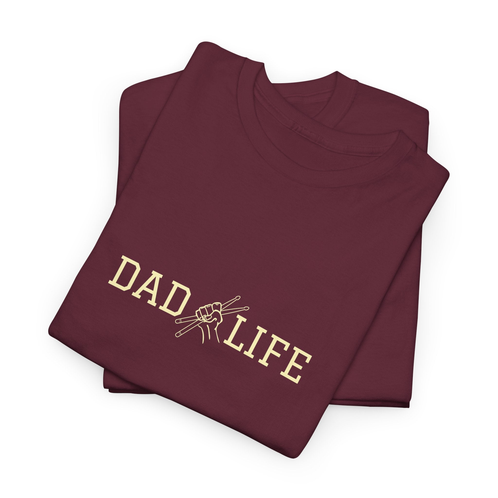 Dad Life Drummer T-Shirt – Drumming Dad Shirt