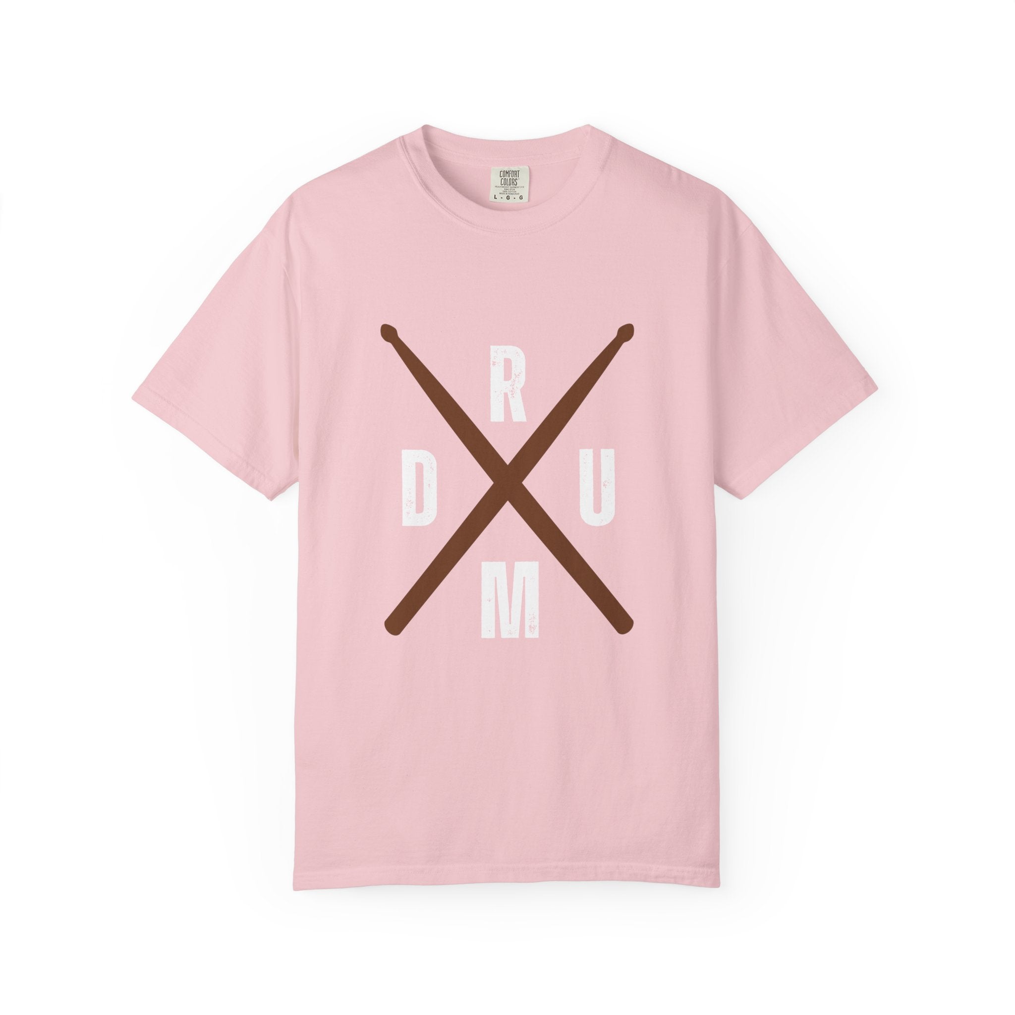 Drumstick Cross T-Shirt - Drummer Graphic Tee