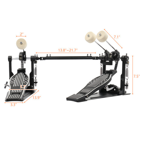 Double Kick Drum Pedal – Professional Double Bass Pedal