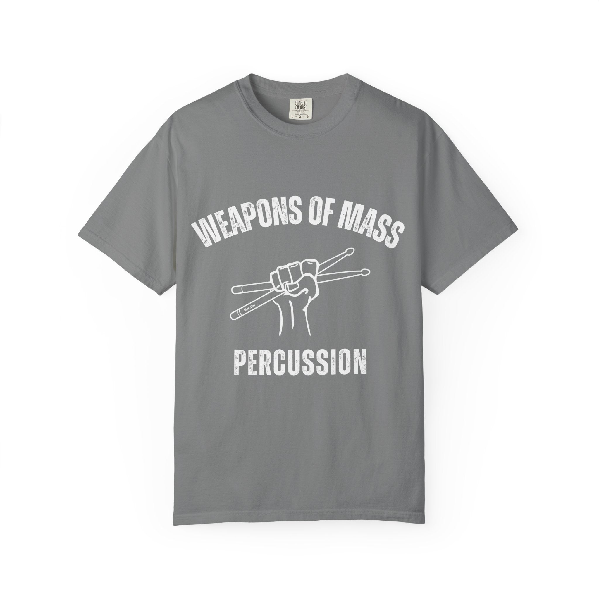 Weapons of Mass Percussion - Graphic Drummer Tee